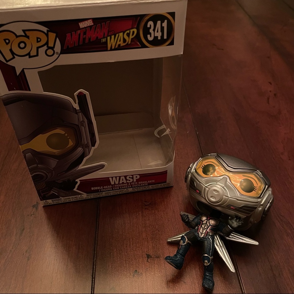 Marvel Antman and the Wasp - Pop! Wasp Bobble-Head